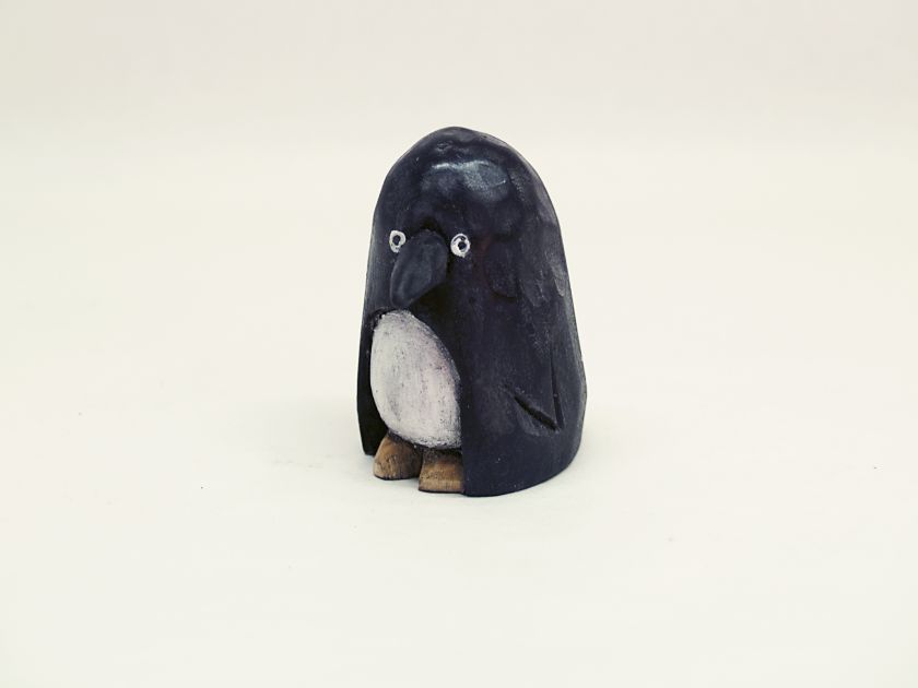 Hand carved Penguin