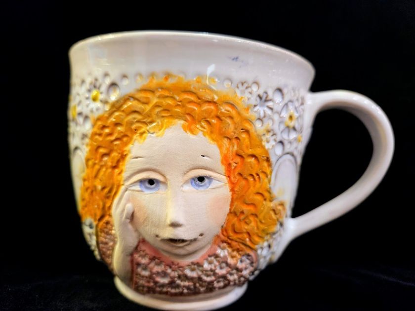 Keramický hrnek anděl 0,5l