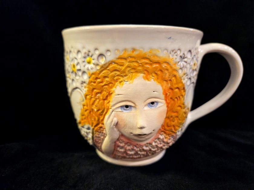 Keramický hrnek anděl 0,5l