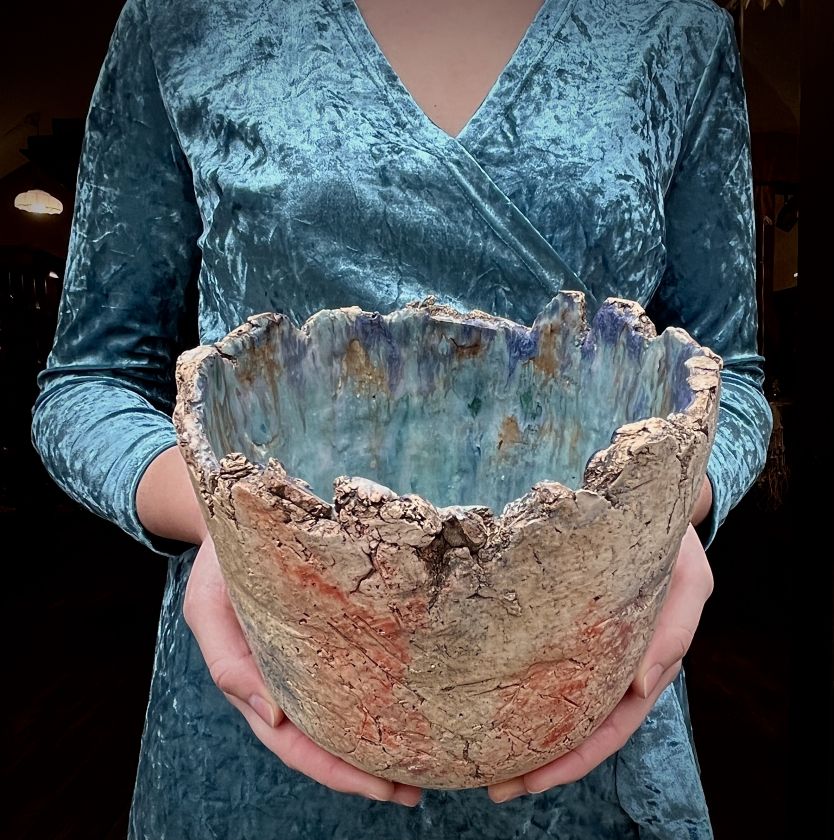Ceramic bowl - Eggshell - Large