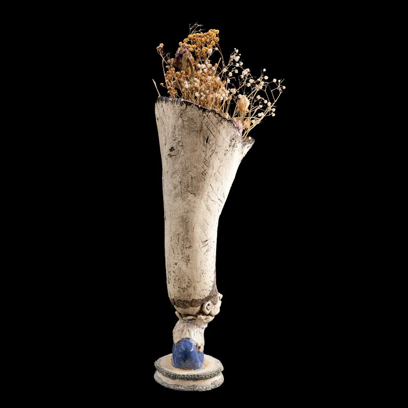 Ceramic vase Open Mind - small