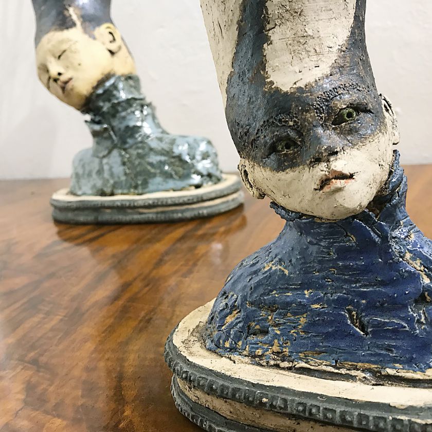 Ceramic vase Open Mind - small