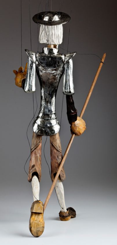 Dřevěná socha - Don Quijote
