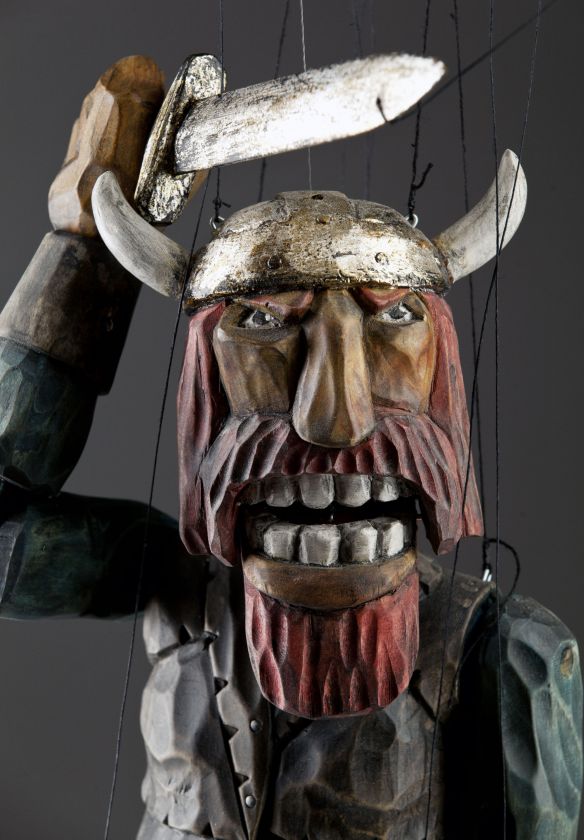 Dřevěná socha - Viking