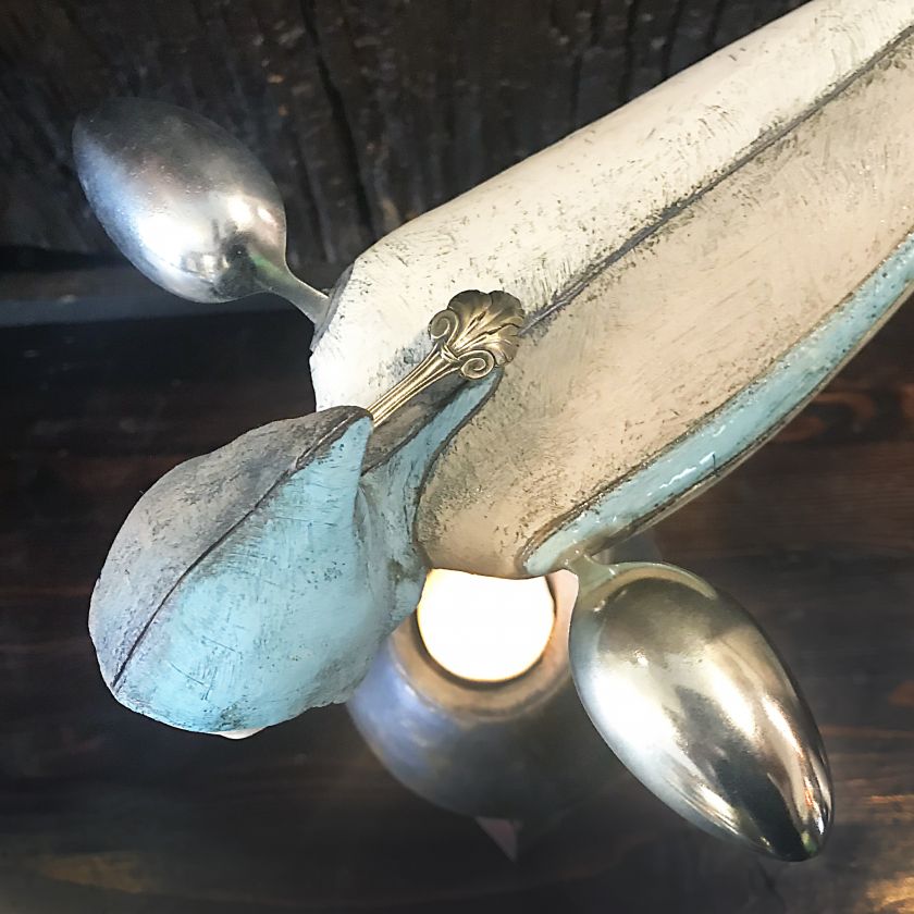 Ceramic Angel Candle Holder