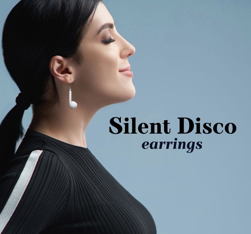 Curiomat Earrings - Silent Disco