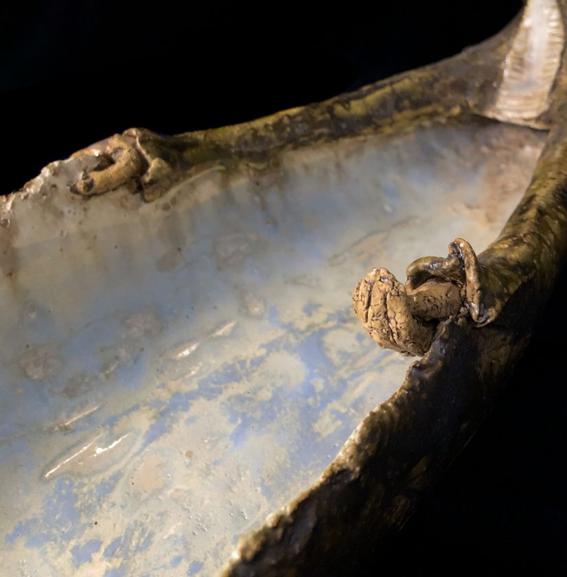 Ceramic bowl - Bathing prince