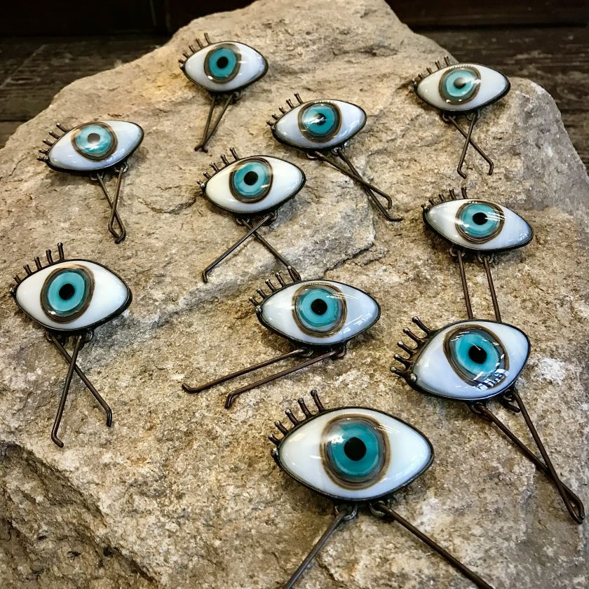 Talisman brooch - All seeing eye