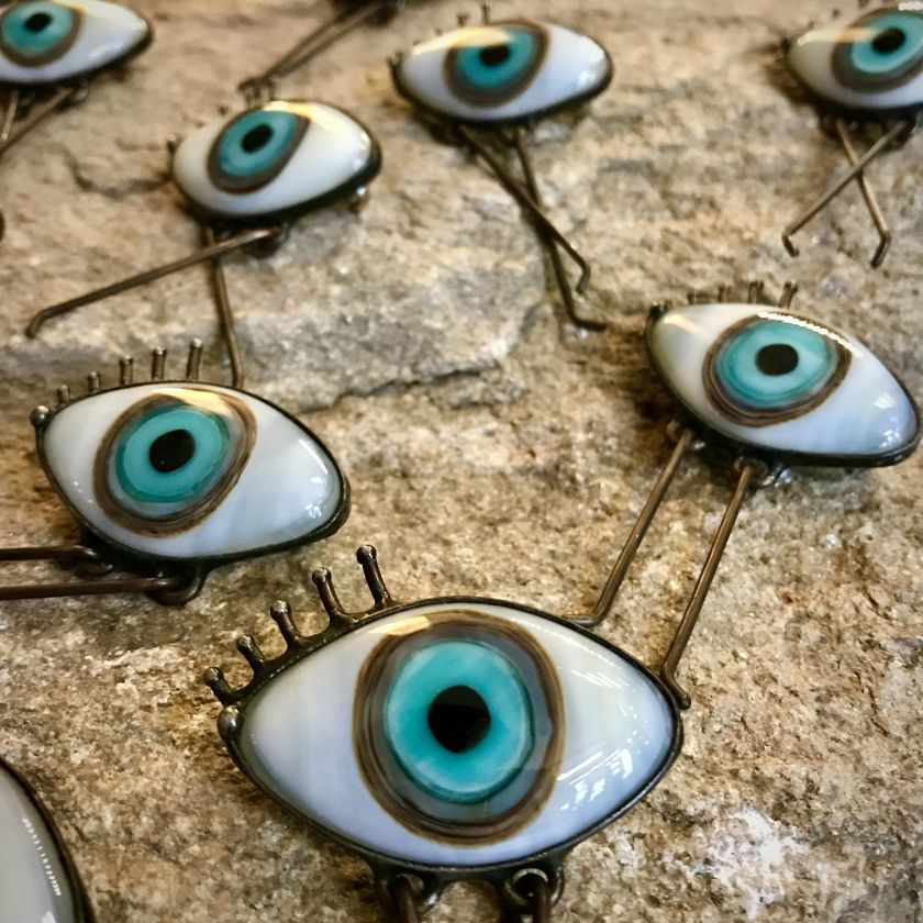 Talisman brooch - All seeing eye