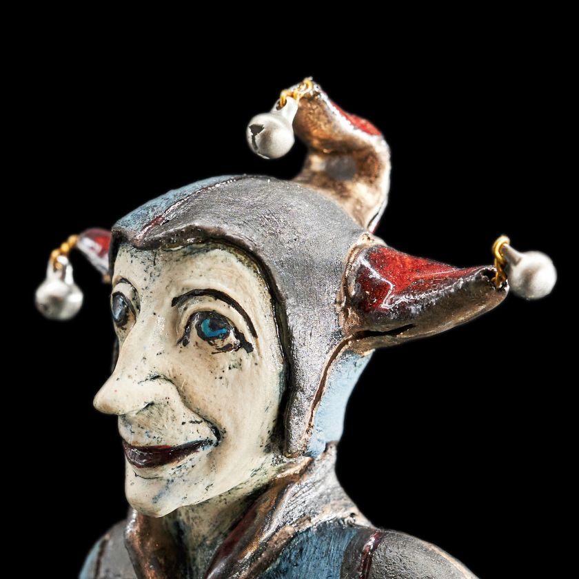 Merry Jester - Ceramic Statue