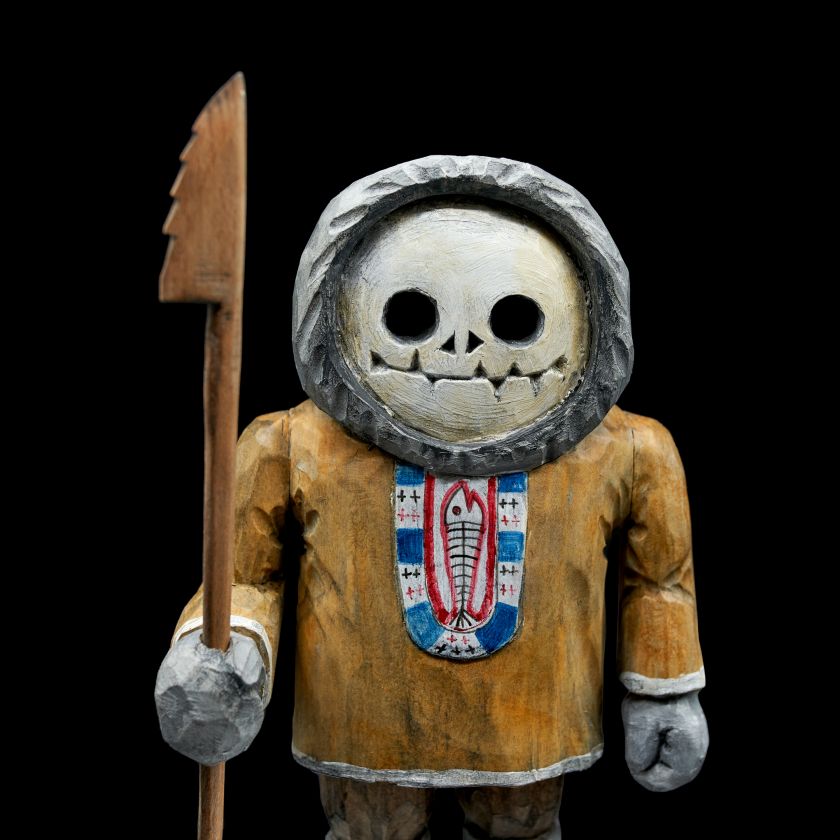 Titan Tornasuk - wooden statue
