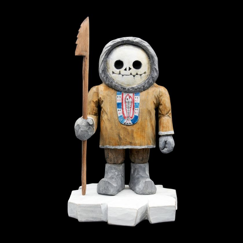 Titan Tornasuk - wooden statue
