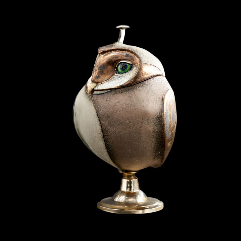 Ceramic Owl Pot