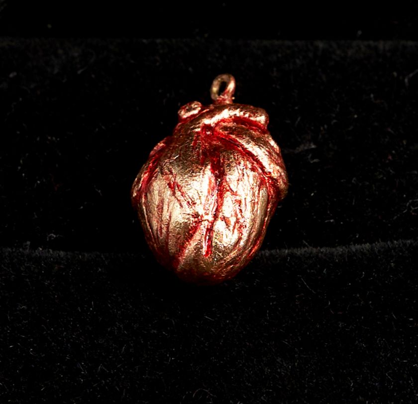 Strangelove - Anatomical heart pendants