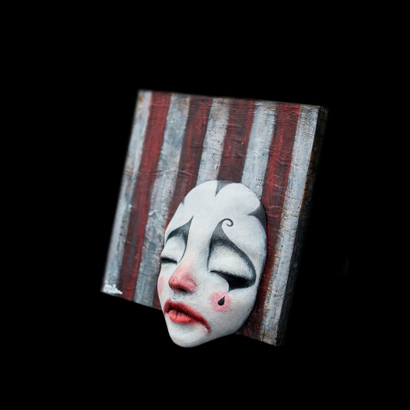 Wanddekoration - Clown