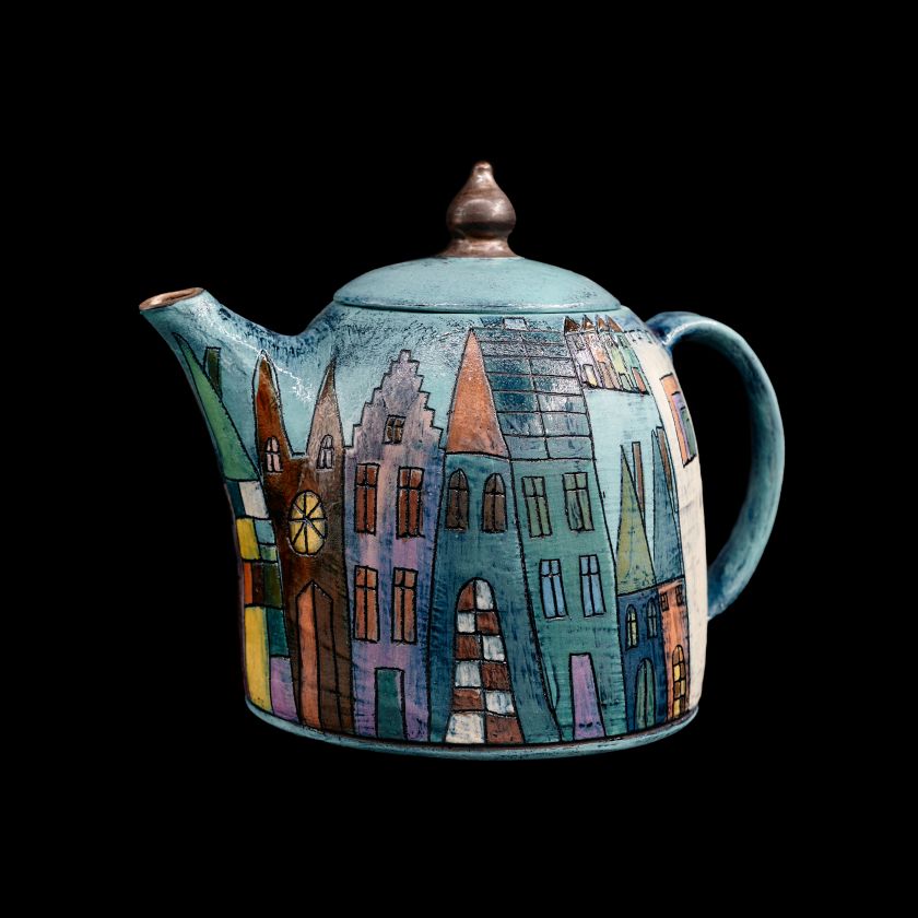 Prague Townhouse Teapots