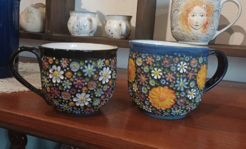 Hrnek barevný - 0,4-0,5l