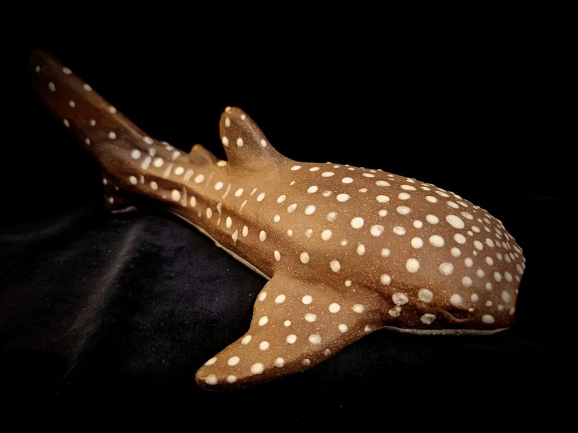Keramik-Skulptur - Walfisch-Hai
