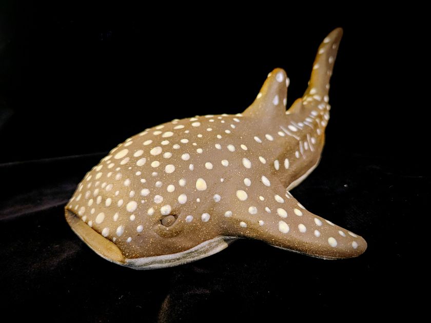 Keramik-Skulptur - Walfisch-Hai