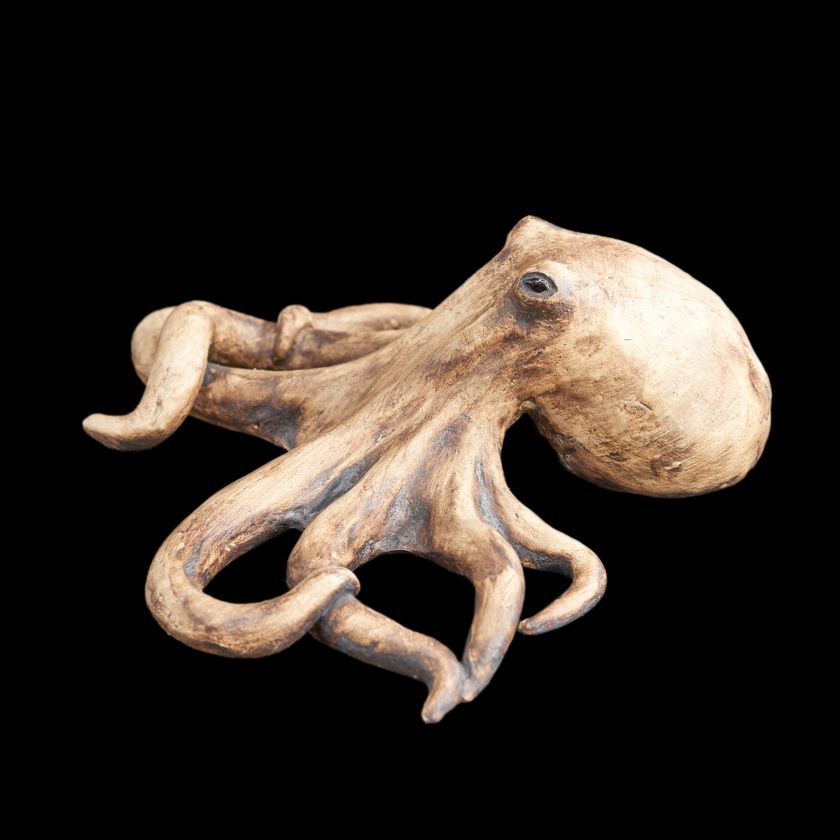 WildArt - Keramikstatue Oktopus (klein)