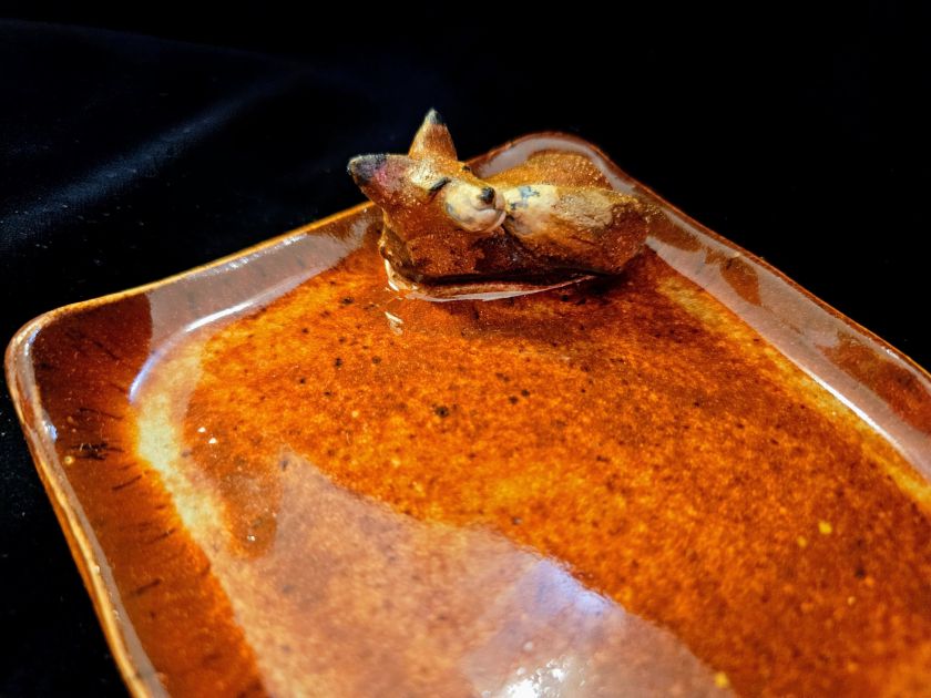 Keramische Seifenschale – Neugierige Kreaturen