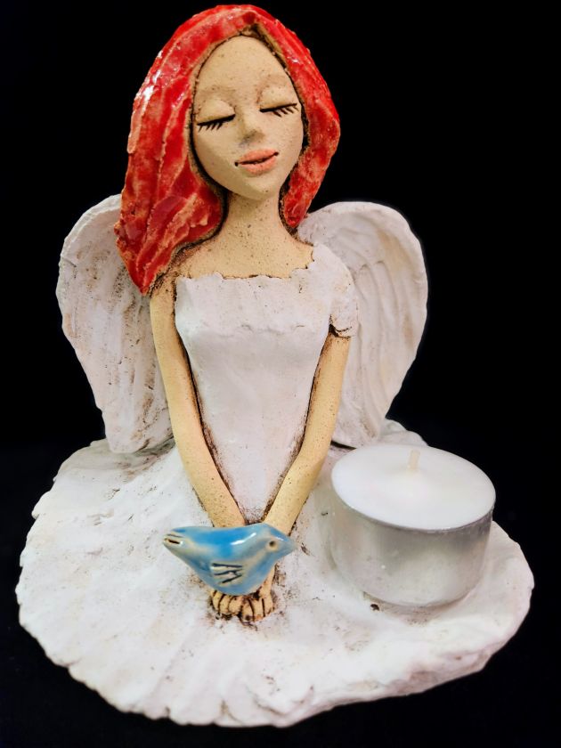Ceramic angel