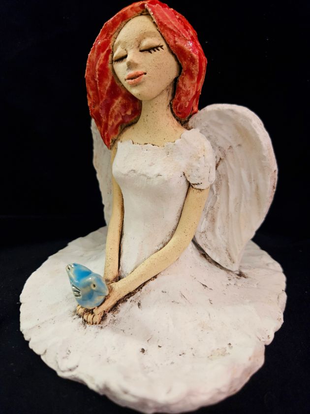 Ceramic angel