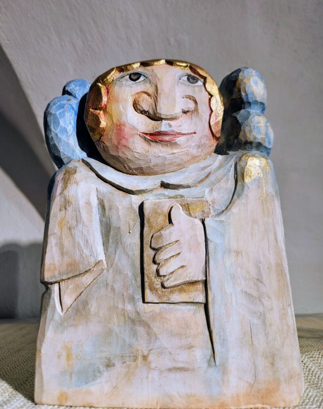 Wooden angel