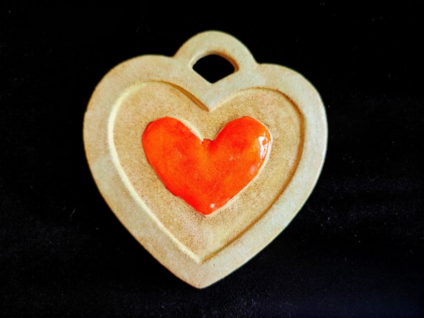 Ceramic heart