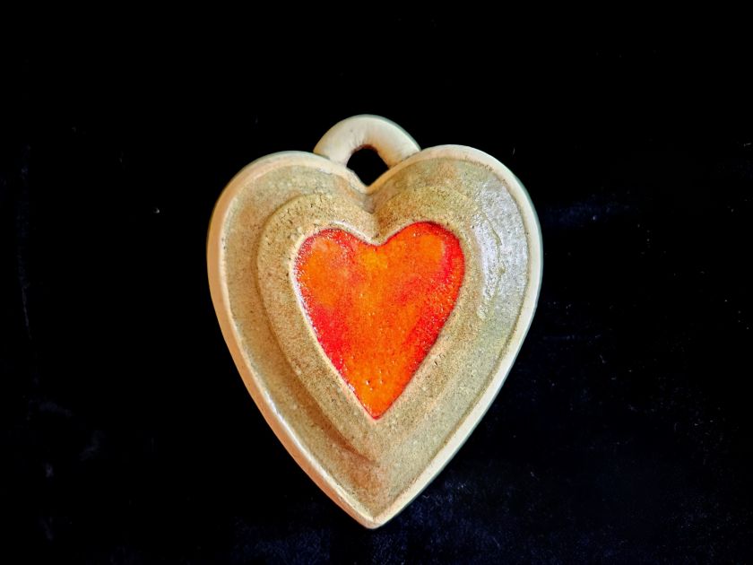 Ceramic heart