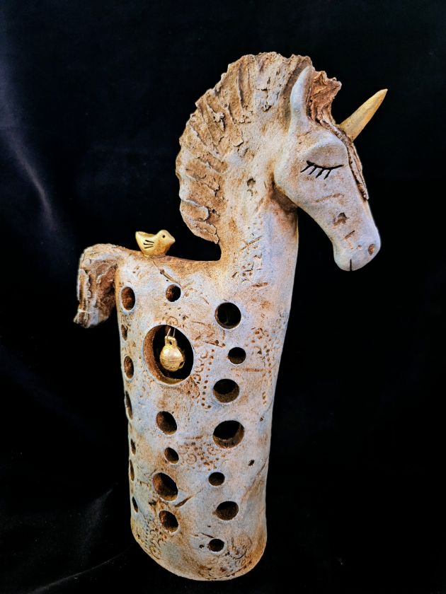 Shinning horse