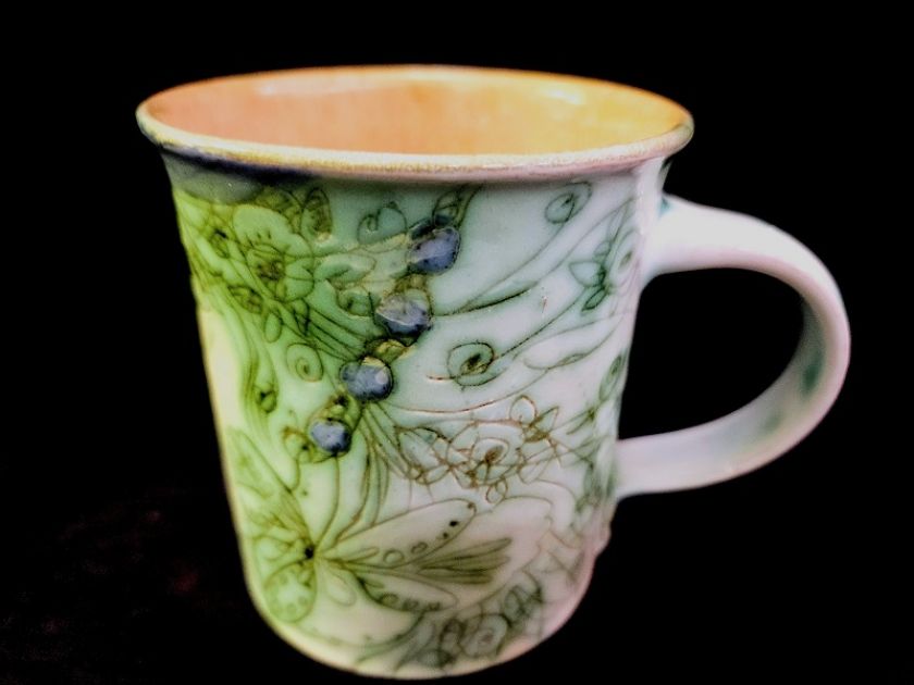 Handbemalter Becher 0,25l