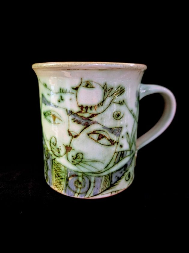 Handbemalter Becher 0,25l