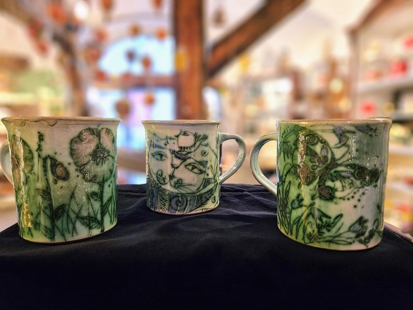 Handbemalter Becher 0,25l