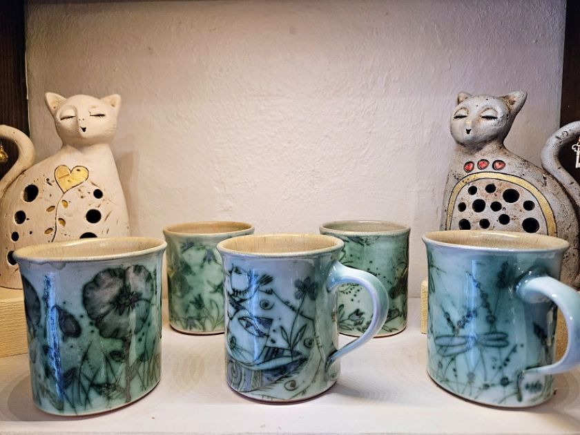 Handbemalter Becher 0,25l