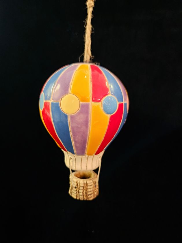 Small colourful balloons