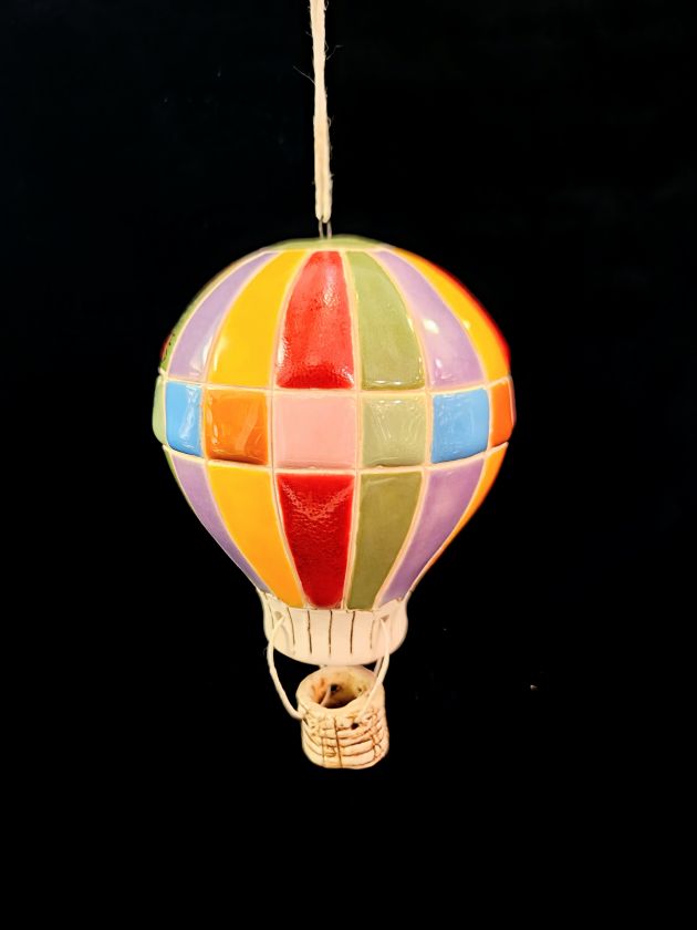 Small colourful balloons