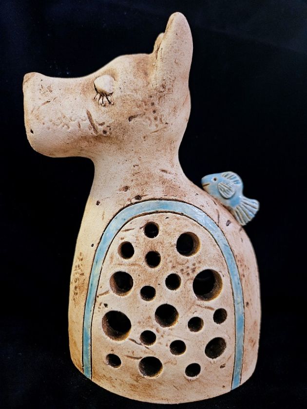 Glänzende Hund