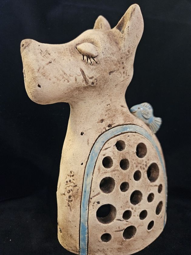 Glänzende Hund