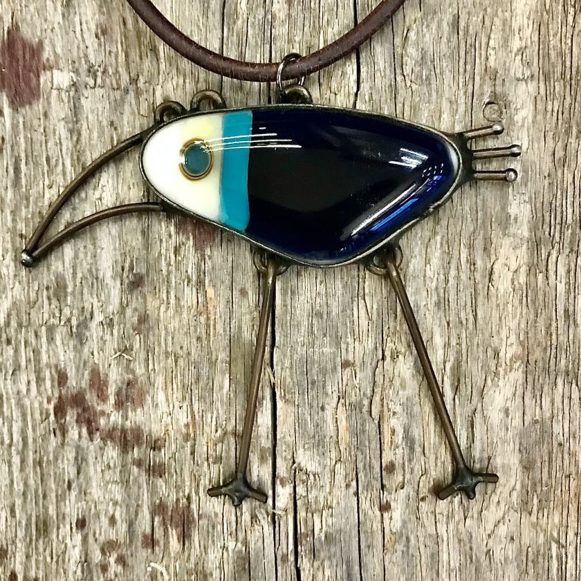 Bluebird Talisman Pendant