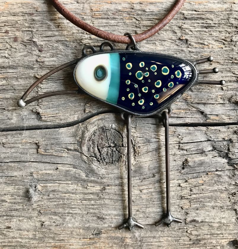 Bluebird Talisman Pendant