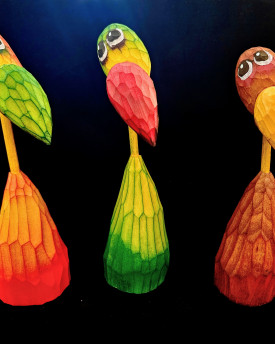 Wooden bird