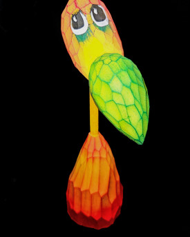 Wooden bird