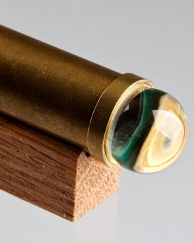 Brass Kaleidoscope with Marble Lense