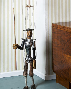 Holzstatue - Don Quijote