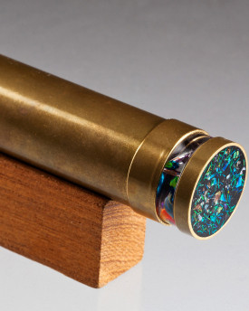 Brass Circular Kaleidoscope - large