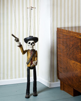Holzstatue - Emilio Zapata Salizar