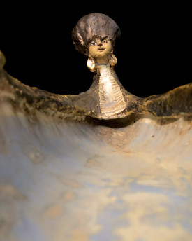 Ceramic bowl - Bathing prince