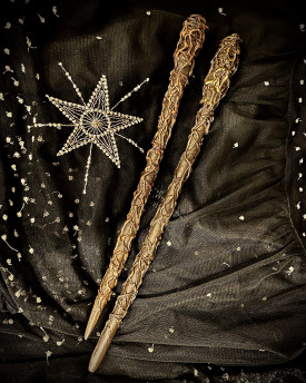 Handmade Wooden Wands - Bubbles