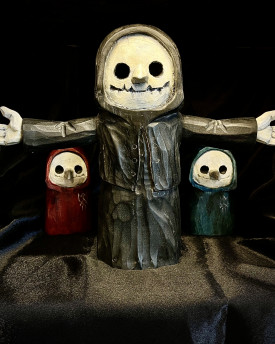Holzstatue - Kult Cornelius